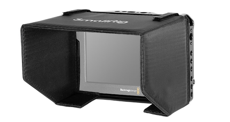 SmallRig Blackmagic Design Video Assist 5インチ12G-SDI/HDMI用サンフード＆HDMIクランプ付きケージキット 2725 img1
