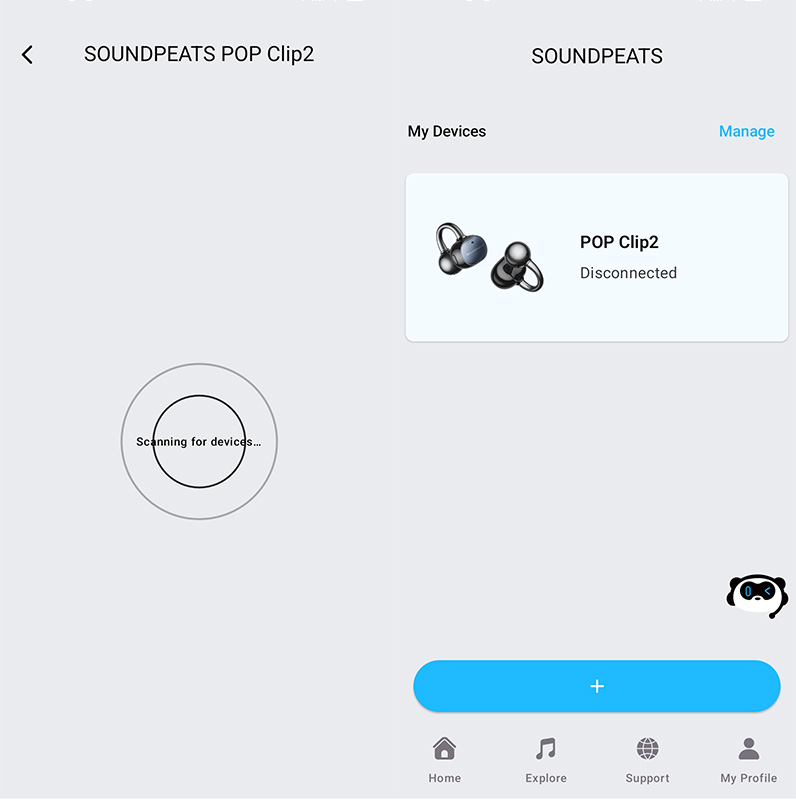 SOUNDPEATSアプリ